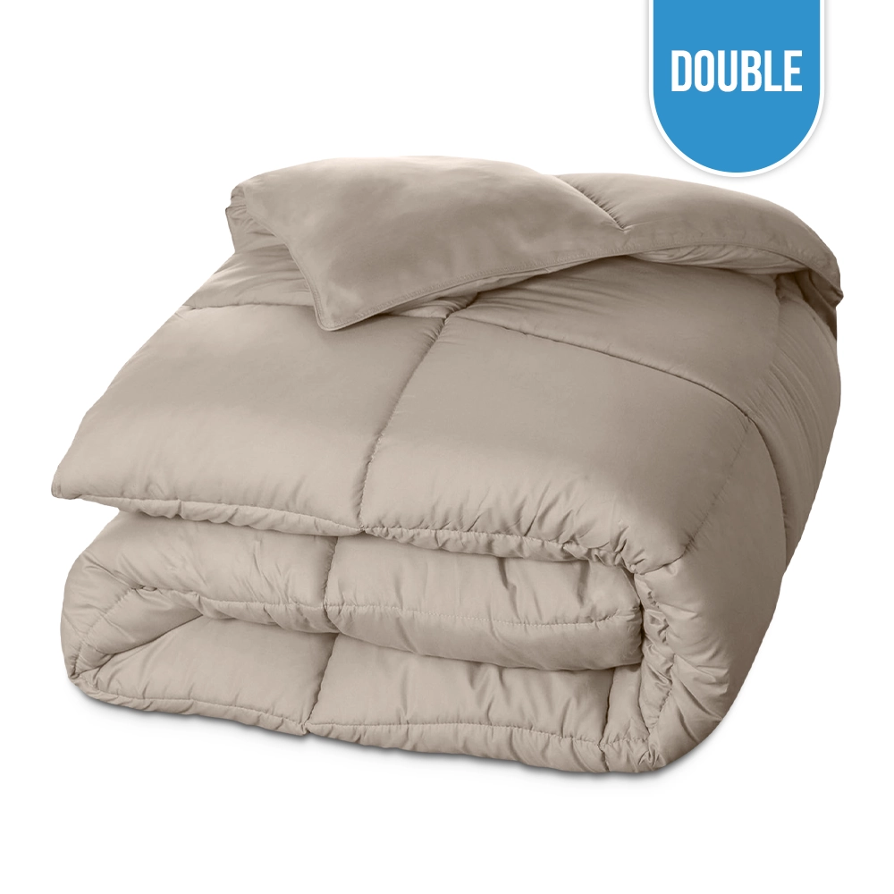 Economy Comforters Double 80″x90″ – Tan Economy Comforters Double 80″x90″ – Tan