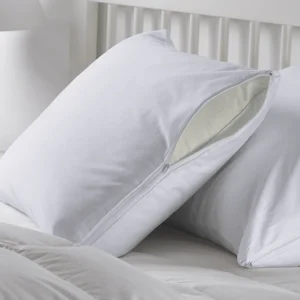 Premium Cotton Pillow Protector Zipper King1