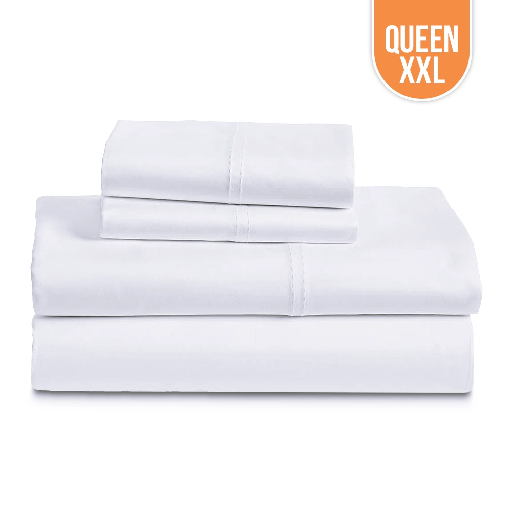 T-250 Luxury White Bed Sheet Queen Flat XXL – 90″x115″ T-250 Luxury White Bed Sheet Queen Flat XXL – 90″x115″