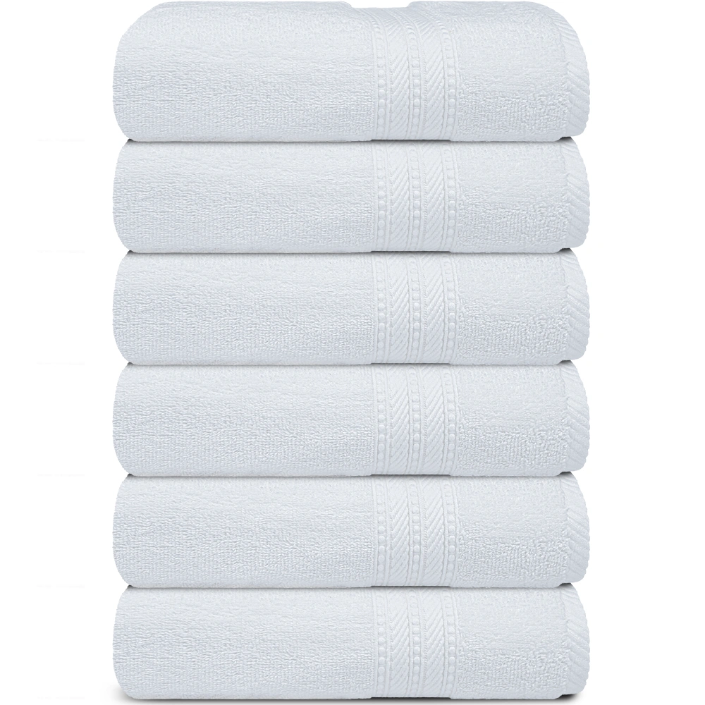 1st image Front White Hand Towel 1st image Front White Hand Towel