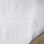 3rd image White prestige Towel without Loop