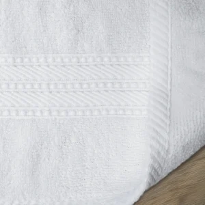 3rd image White prestige Towel without Loop