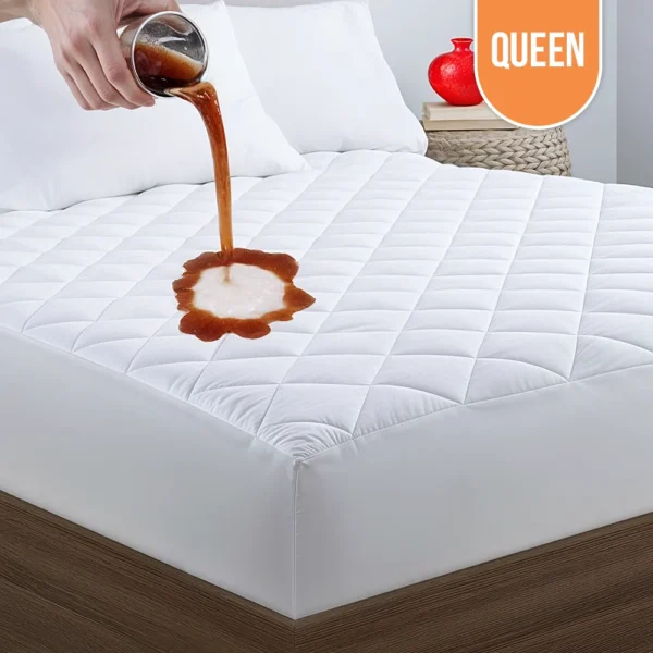 Premium Fitted Mattress Pads Queen