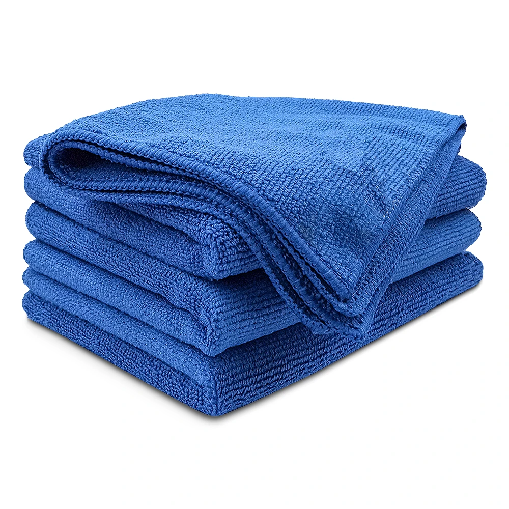 Blue Microfiber Cleaning Cloths 16x16 Blue Microfiber Cleaning Cloths 16x16